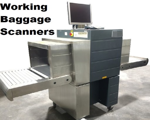 RJR Props - X-Ray Baggage Scanner:  This is our newest most gorgeous Scanner! The belt runs and we provide 2 monitors. One is for controlling the unit and the other is playback.  Qty: 1  Color: As shown  Functionality: Working & Practical. Belt runs! Monitor can be used for playback!  Rental Price: Call