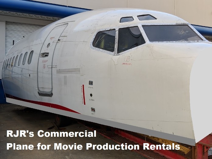 RJR Props - Commercial Airplane for film rental