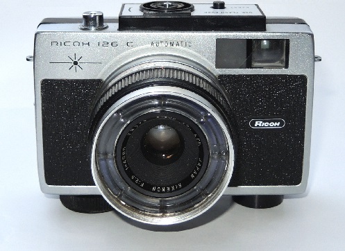 Vintage Camera - Ricoh 126 C, vintage camera props