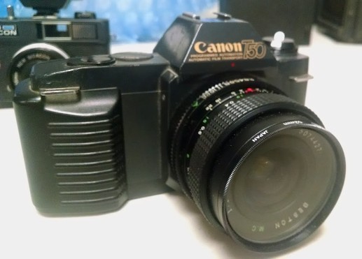 Vintage still camera - 35mm camera - cannon t50