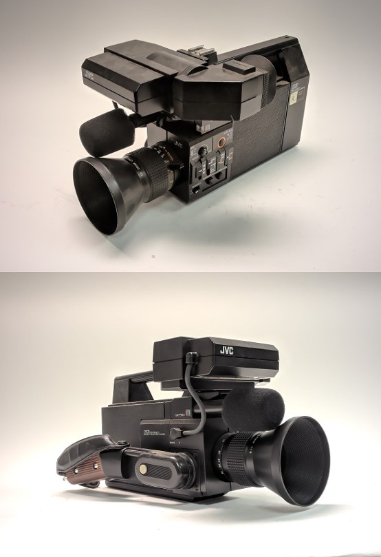 Vintage eng news camera prop - jvc gx-s9u camera