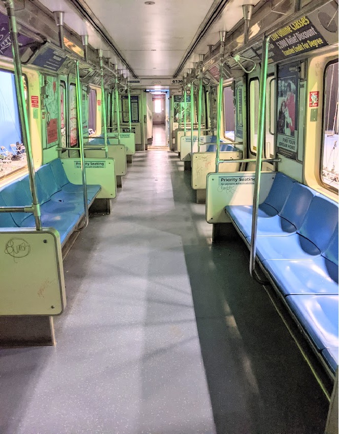 Subway Train car rental prop